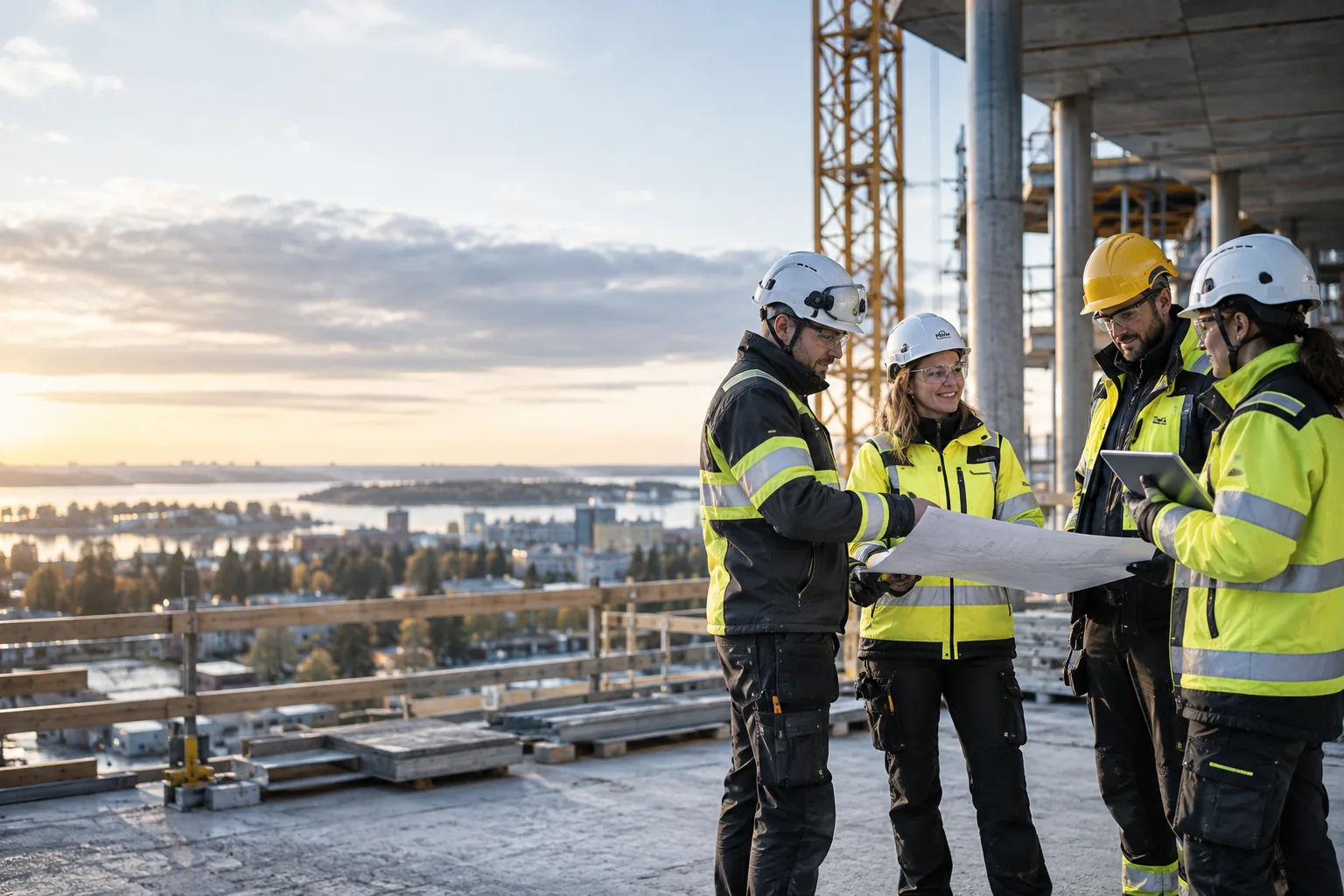 Rakennusala – avoin hakemus Vamoz Solutionsille